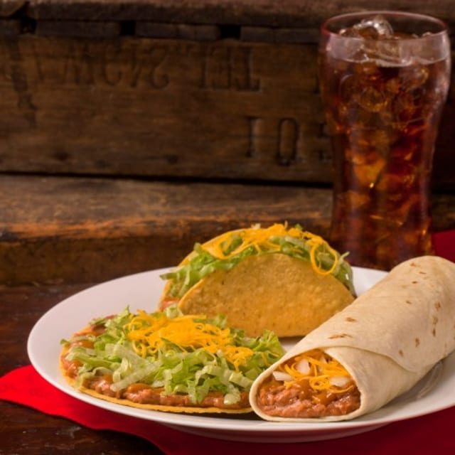 #1. 1 Taco | 1 Burrito | 1 Tostada.