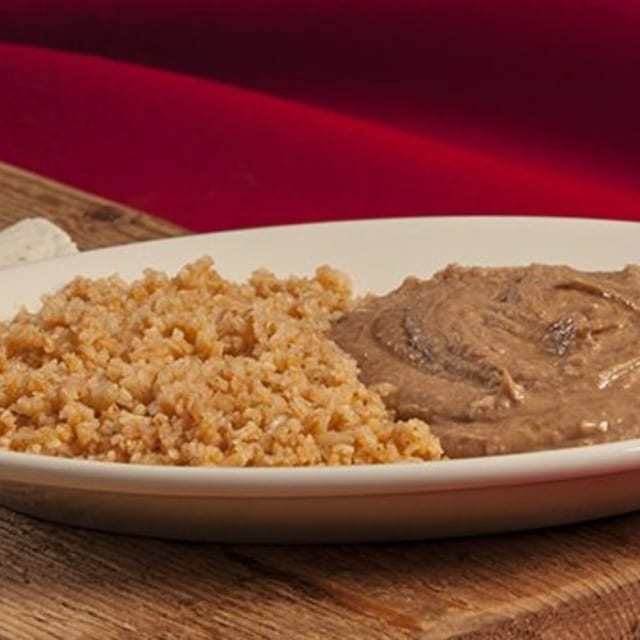 Rice & Beans Plate.