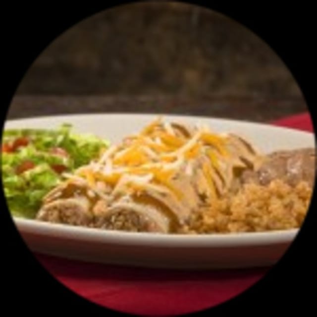 Original Corn Enchilada Plate.