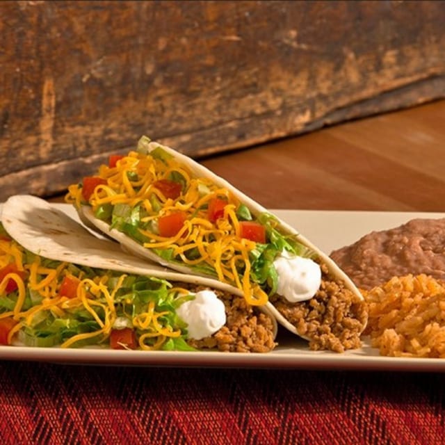 Soft Taco Express Plate.