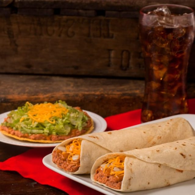 #2. 2 Burritos | 1 Tostada.