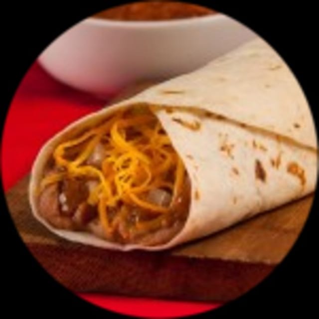 Kids Meal Bean Burrito.