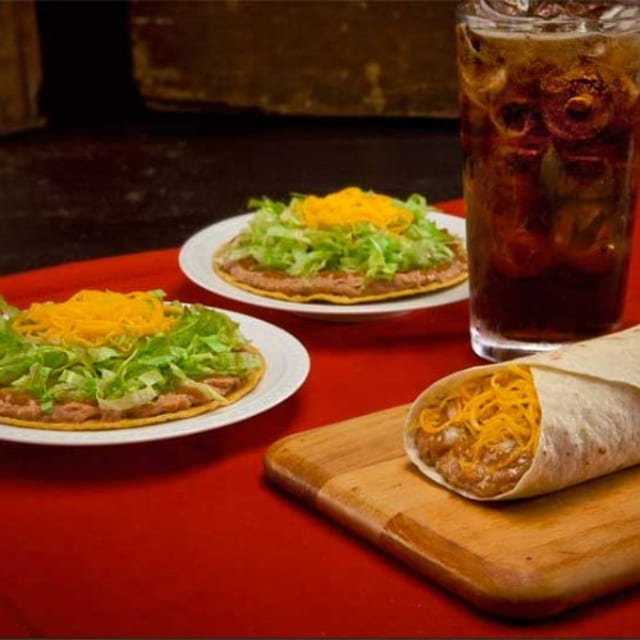 #4. 2 Tostadas | 1 Burrito.