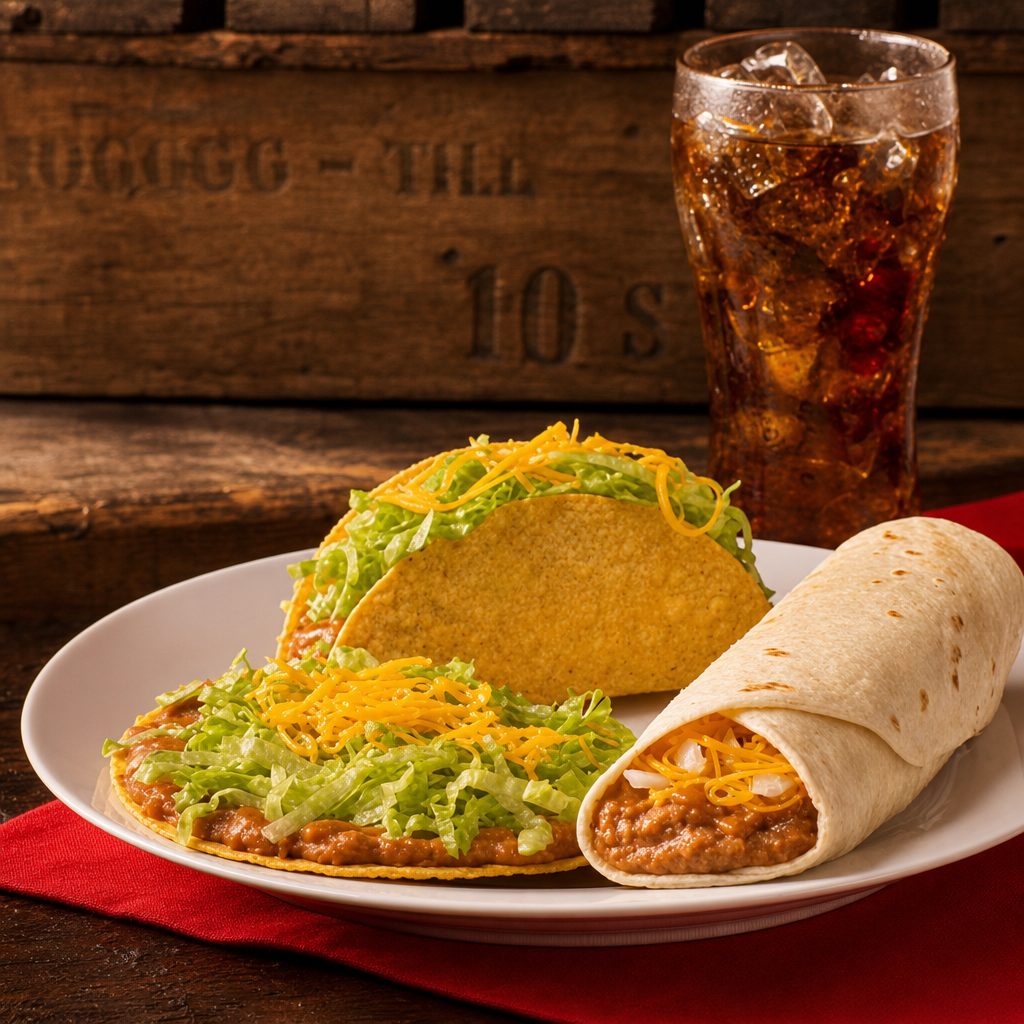 #1. 1 Taco | 1 Burrito | 1 Tostada.