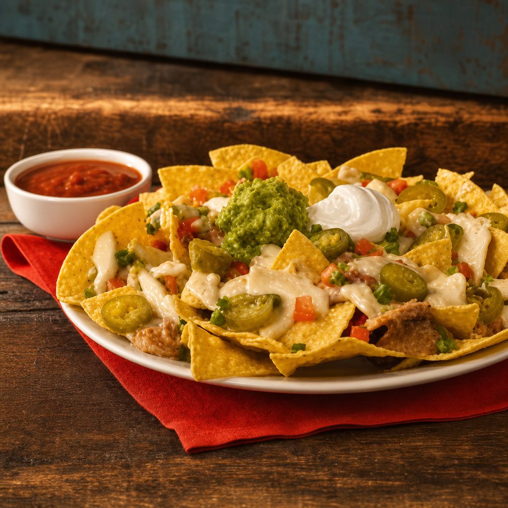 Chicken Nachos.