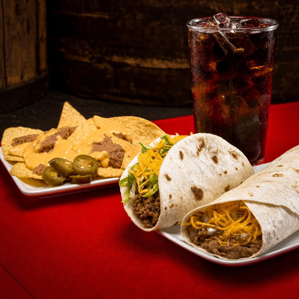 #7. 1 Softaco | 1 Burrito | 1 Nachos.