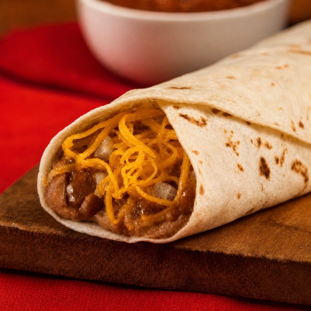 Kids Meal Bean Burrito.