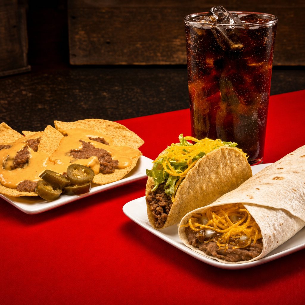 #6. 1 Taco | 1 Burrito | Nachos.