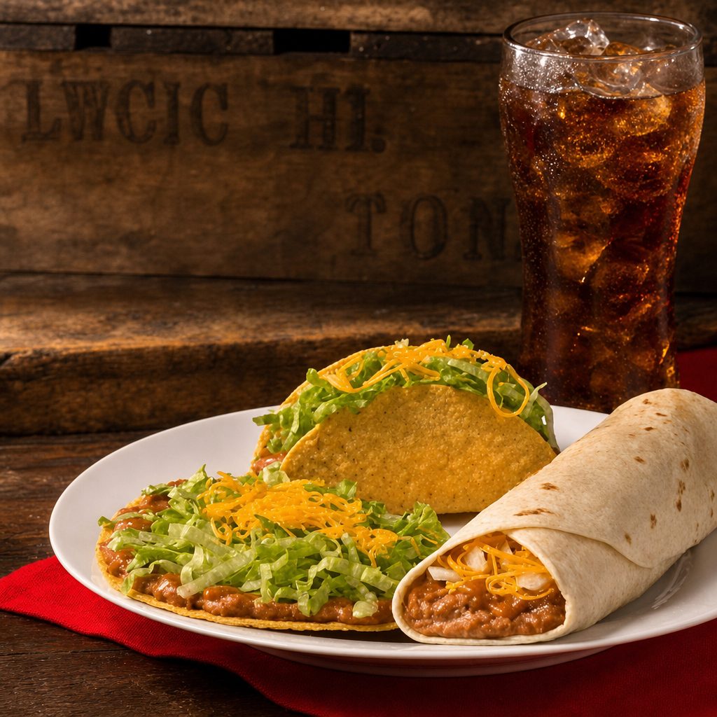 #1. 1 Taco | 1 Burrito | 1 Tostada.
