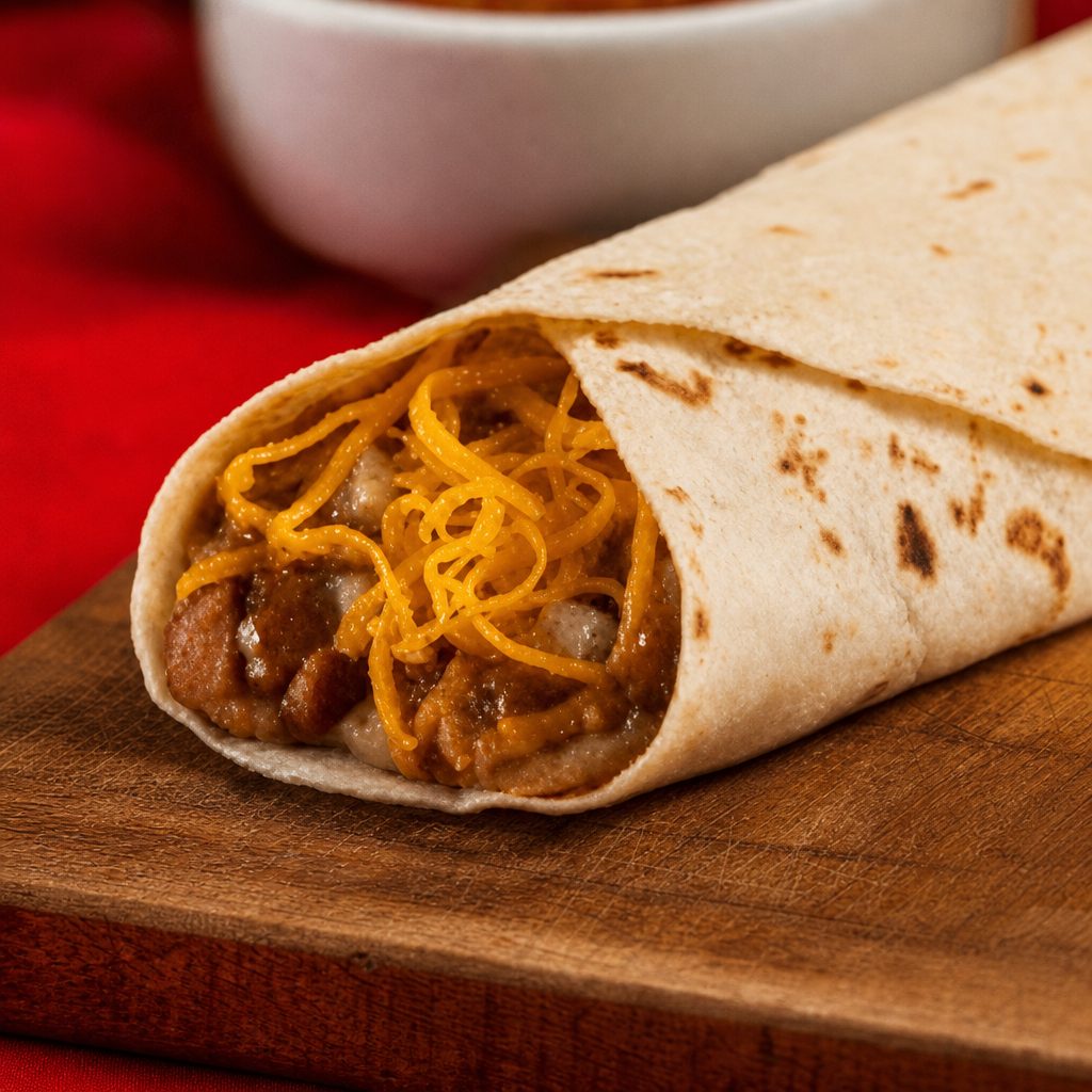 Kids Meal Bean Burrito.