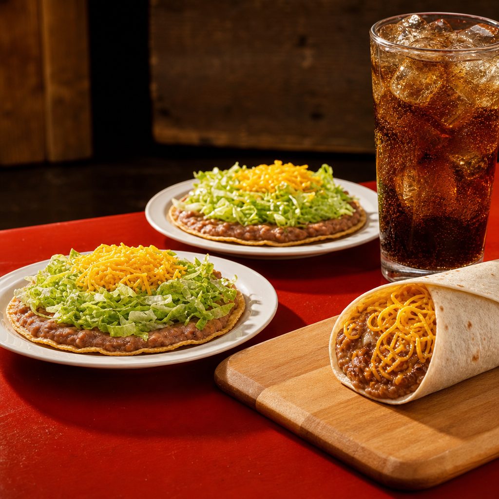 #4. 2 Tostadas | 1 Burrito.