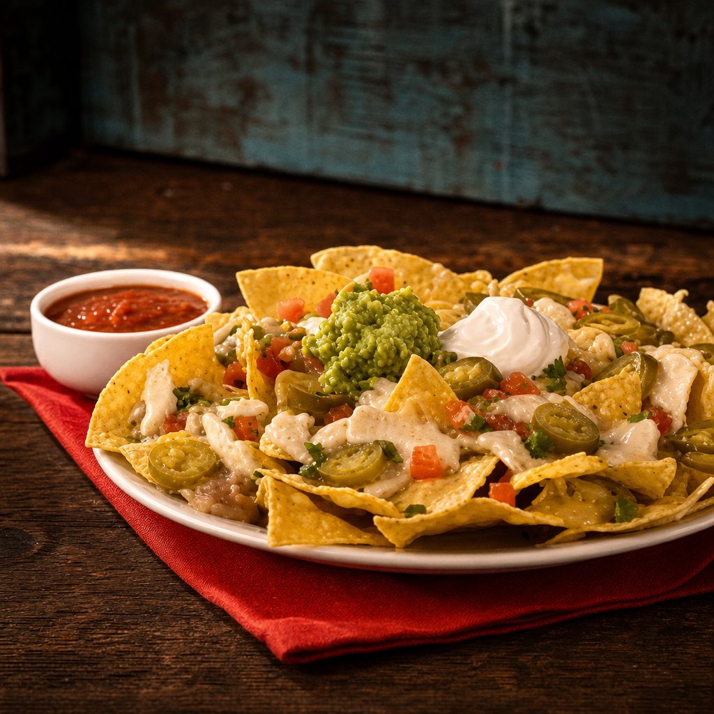 Chicken Nachos.