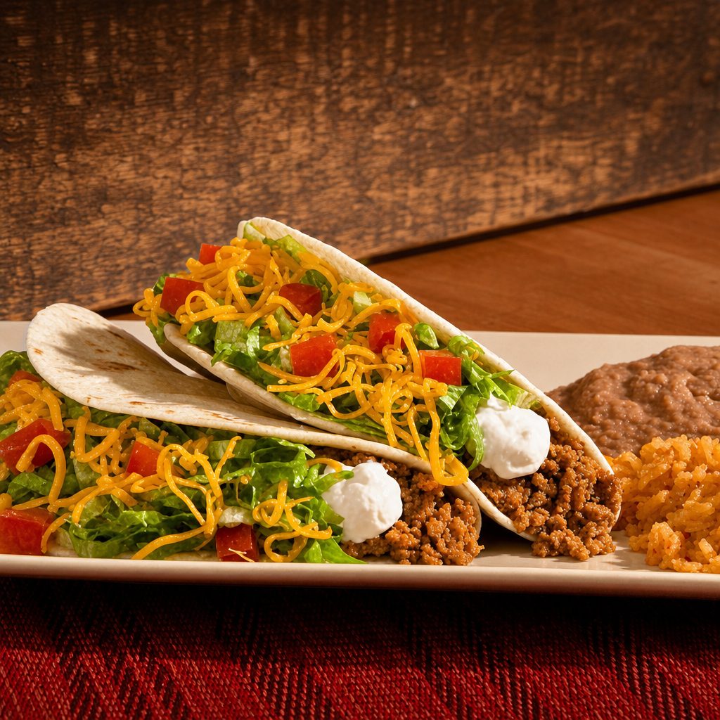 Soft Taco Express Plate.