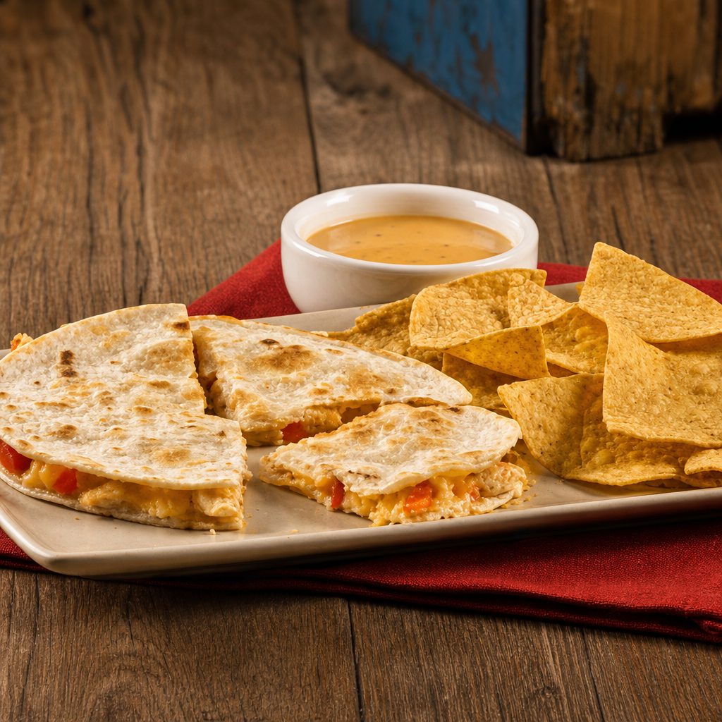Kids Cheese Quesadilla.