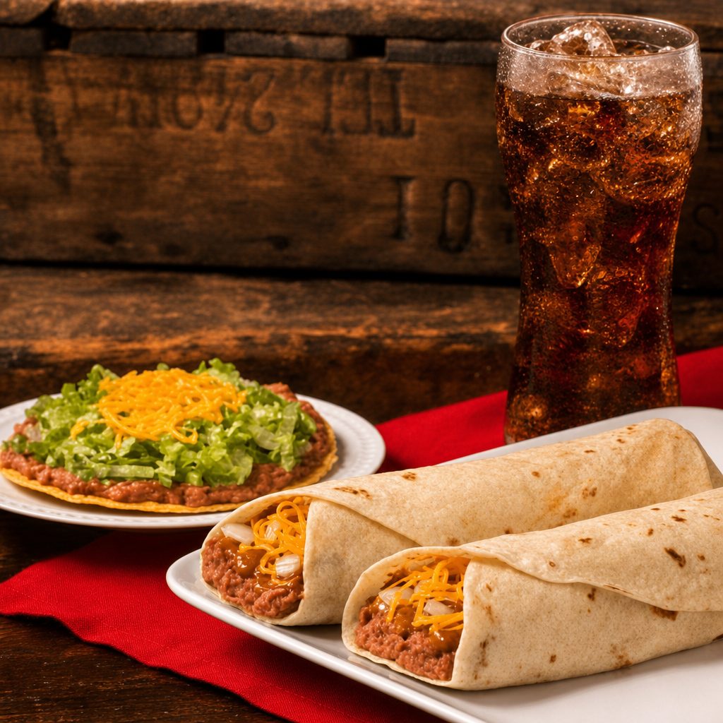#2. 2 Burritos | 1 Tostada.
