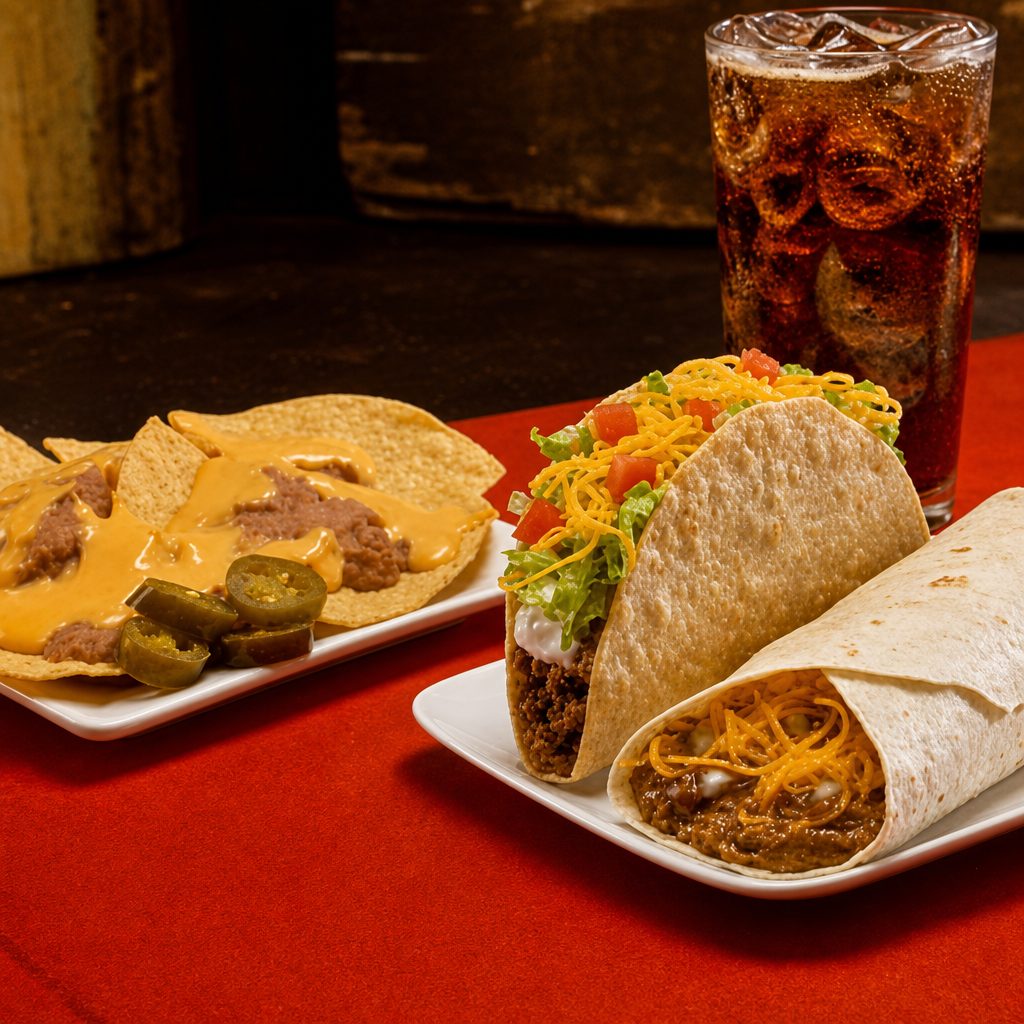 #8. 1 Fastaco | 1 Burrito | 1 Nachos.