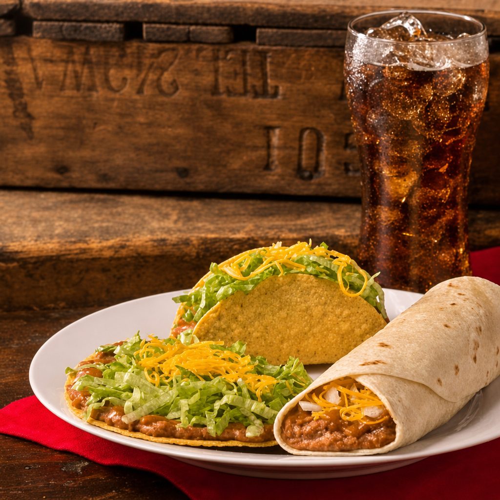 #1. 1 Taco | 1 Burrito | 1 Tostada.