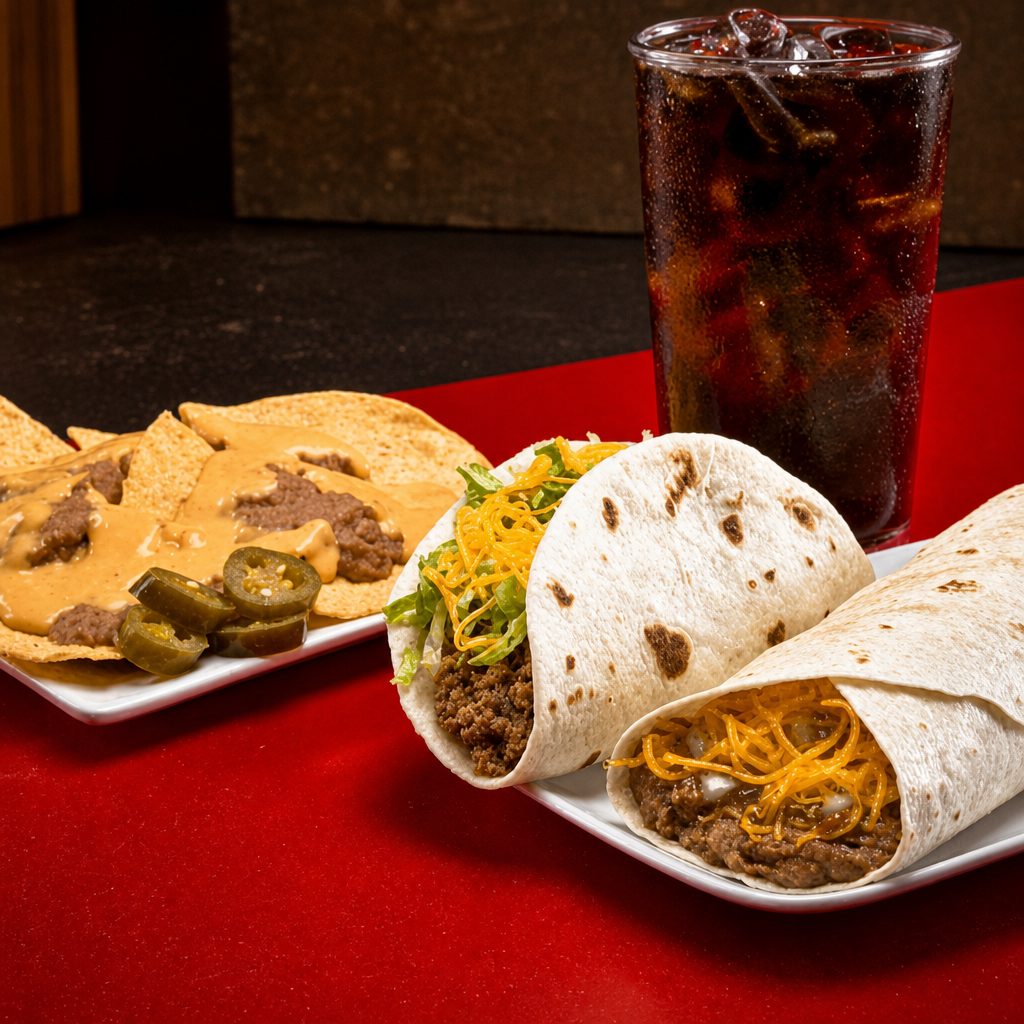 #7. 1 Softaco | 1 Burrito | 1 Nachos.