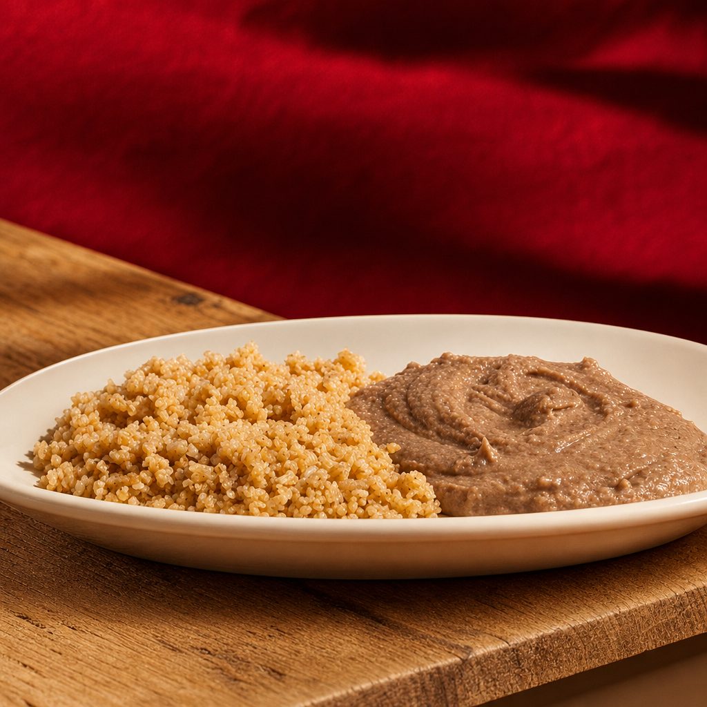 Rice & Beans Plate.