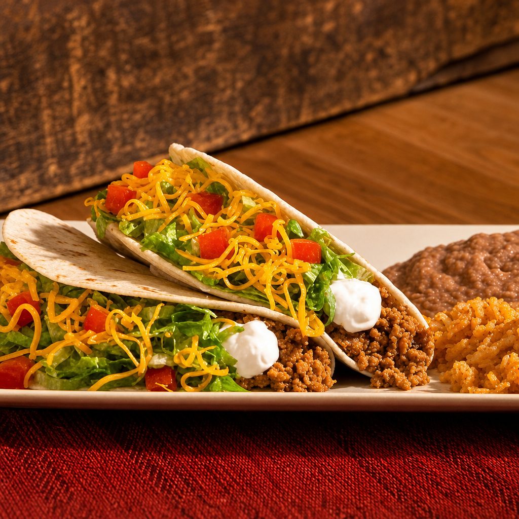 Soft Taco Express Plate.
