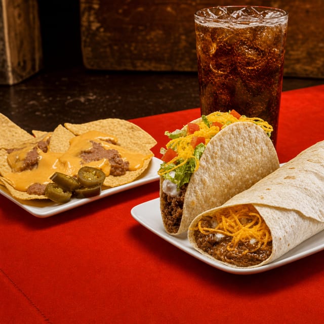 #8. 1 Fastaco | 1 Burrito | 1 Nachos.
