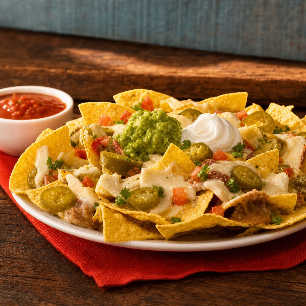 Chicken Nachos.