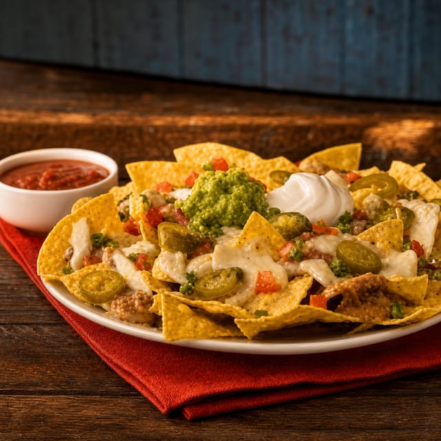 Chicken Nachos.