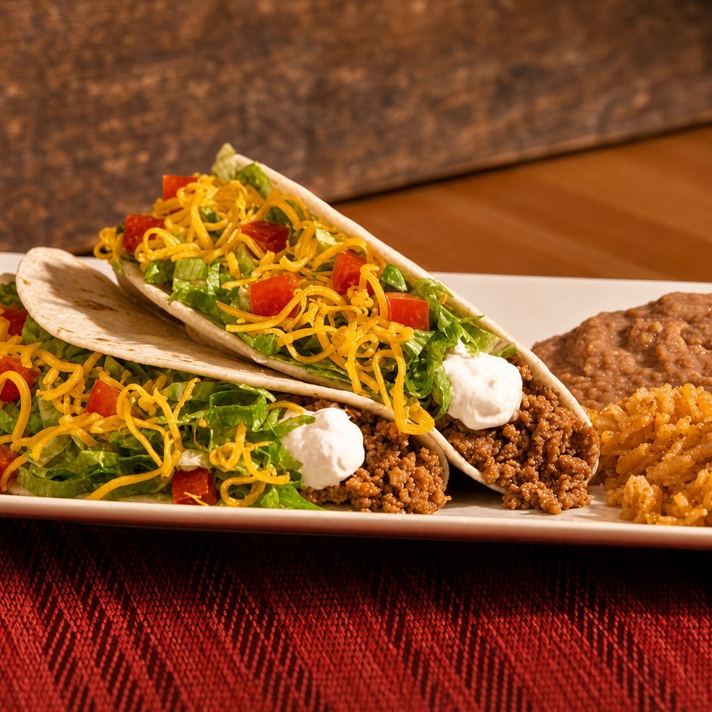 Soft Taco Express Plate.